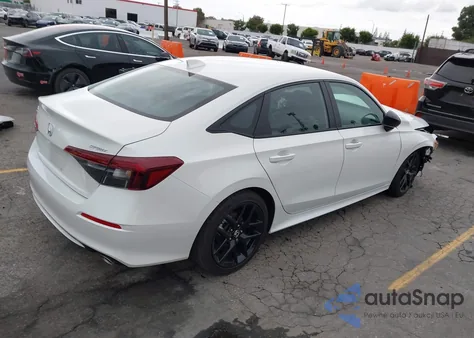 2025 Honda Civic Sport from USA, damaged, VIN 2HGFE2F51SH592356